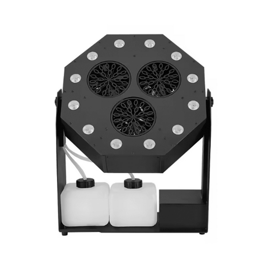 120W 12-LED RGBW 4IN1 Storm LED Bubble Machine