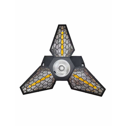 KR10 250W RGB 3-IN-1 Maple Leaf Led Infinitely Rotating Retro Stage light