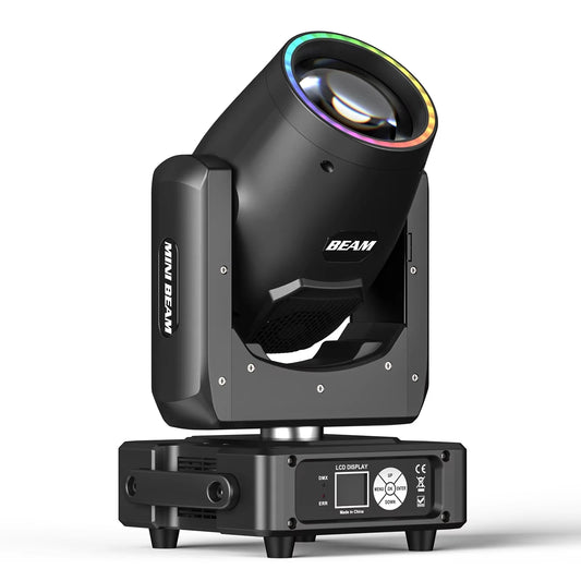 KB6 Mini230 Moving Head Beam with RGB LED Strip