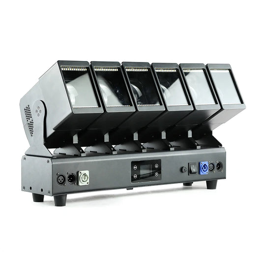 KW11 6×60w RGBW 4in1 Beam Wash Zoom Wave Pixel Led Bar with Auxiliary Light