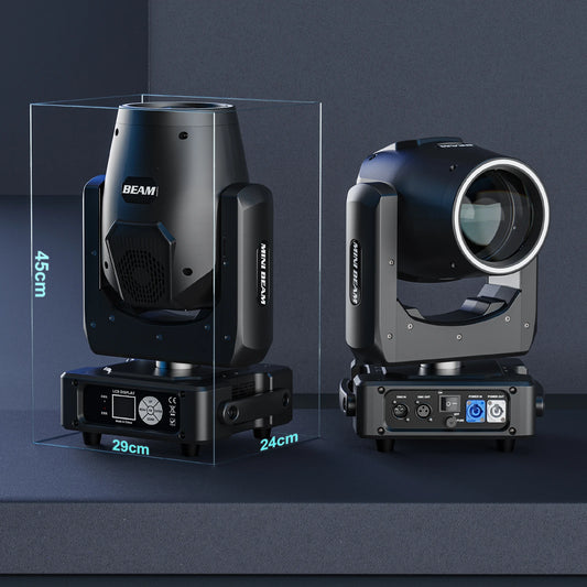 KB6 Mini230 Moving Head Beam with RGB LED Strip