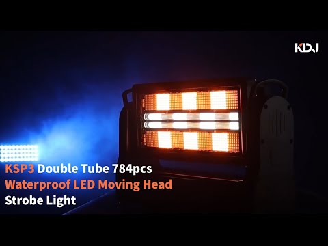 KSP3 Double tube 980pcs LED Waterproof Moving Head Strobe light IP65