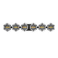 KR3 Vertical 6*60W  retro stage lights RGB 3-in-1 with auxiliary light