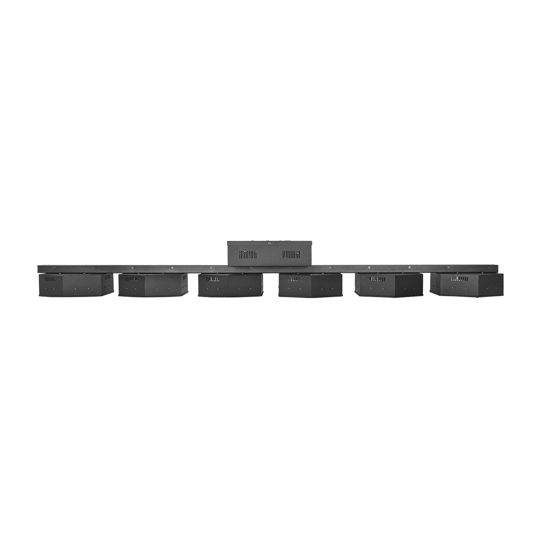 KR3 Vertical 6*60W  retro stage lights RGB 3-in-1 with auxiliary light