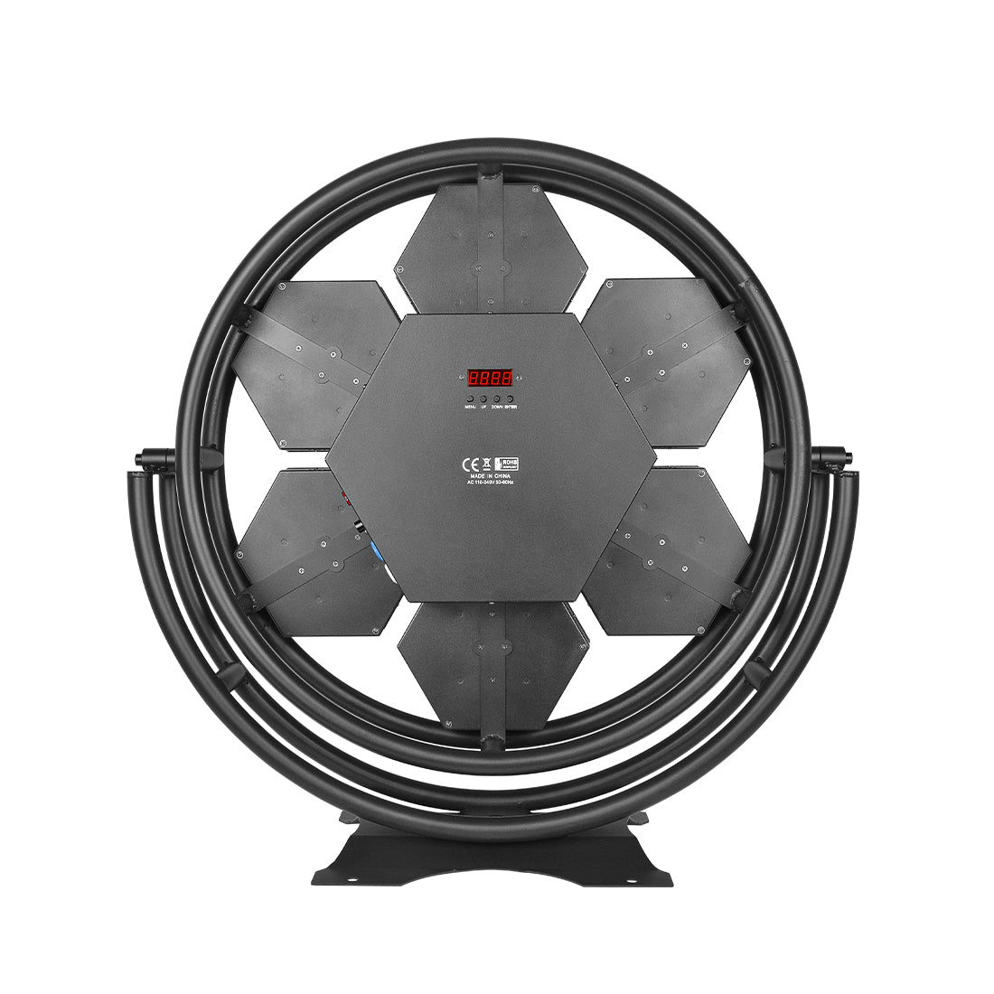 KR8 Double rings 7-round pieces RGB 3in1 retro stage light
