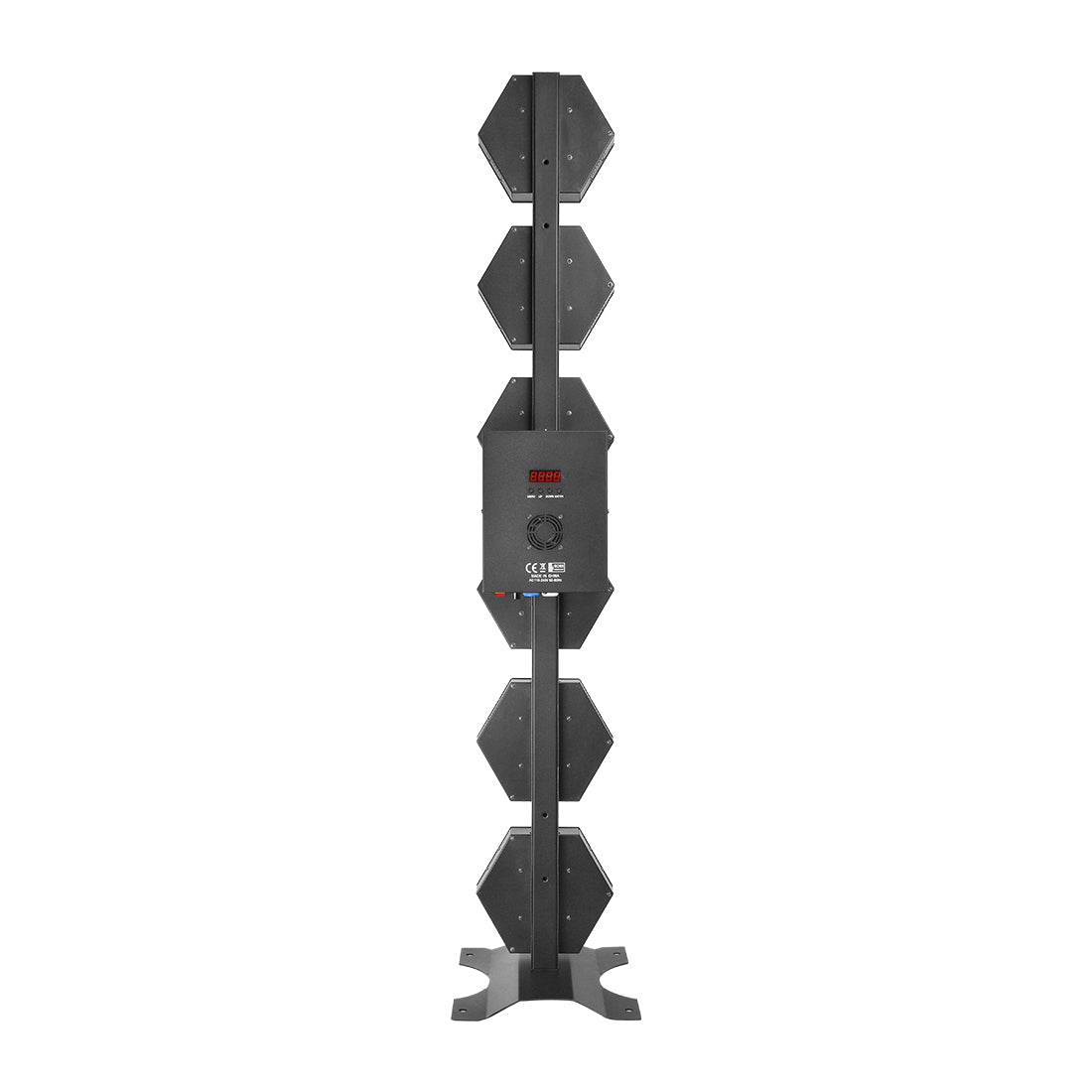 KR3 Vertical 6*60W  retro stage lights RGB 3-in-1 with auxiliary light