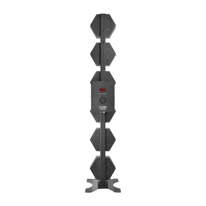 KR3 Vertical 6*60W  retro stage lights RGB 3-in-1 with auxiliary light