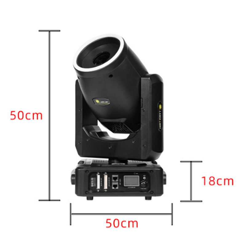 KL4 5W/10W RGB Animation Moving Head Laser light with Led Strip