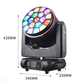 KW3 Bee Eyes 19*15W LED Moving Head Light with Auxiliary Light