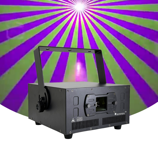 KL2 Professional 10W/5W Full-color RGB Animation Laser light with APP Control