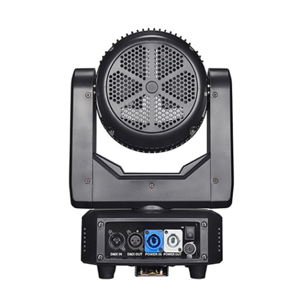 KW2A 7X30W RGBW Mini Bee Eye Moving Head Wash Light With LED Strip