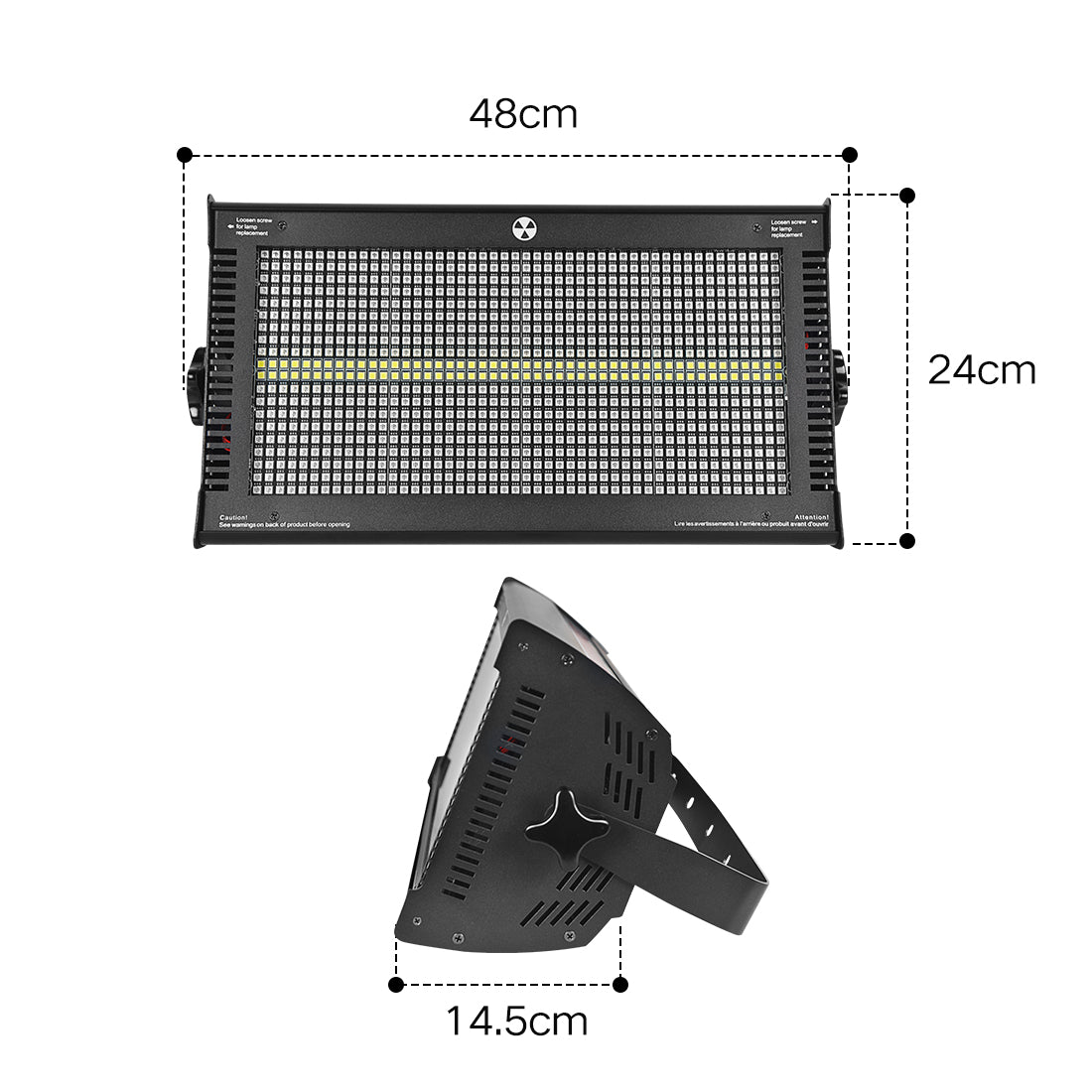 KS1 864LEDs 8+8 Segments Strobe Light