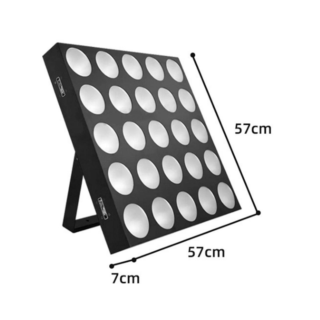 KM3 25*10W Fresnel LED Blinder Matrix Light