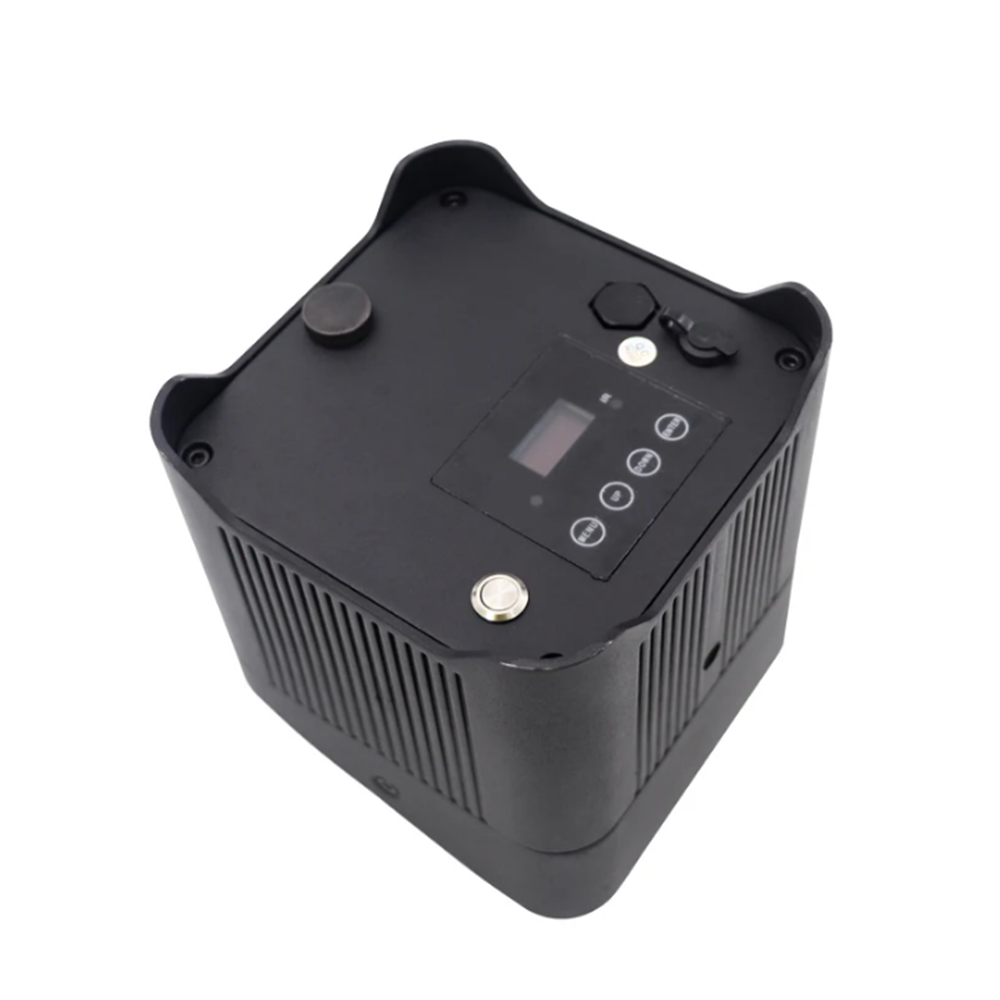 KPW1 Waterproof Battery 9x18W RGBWA+UV 6in1 LED Par Light