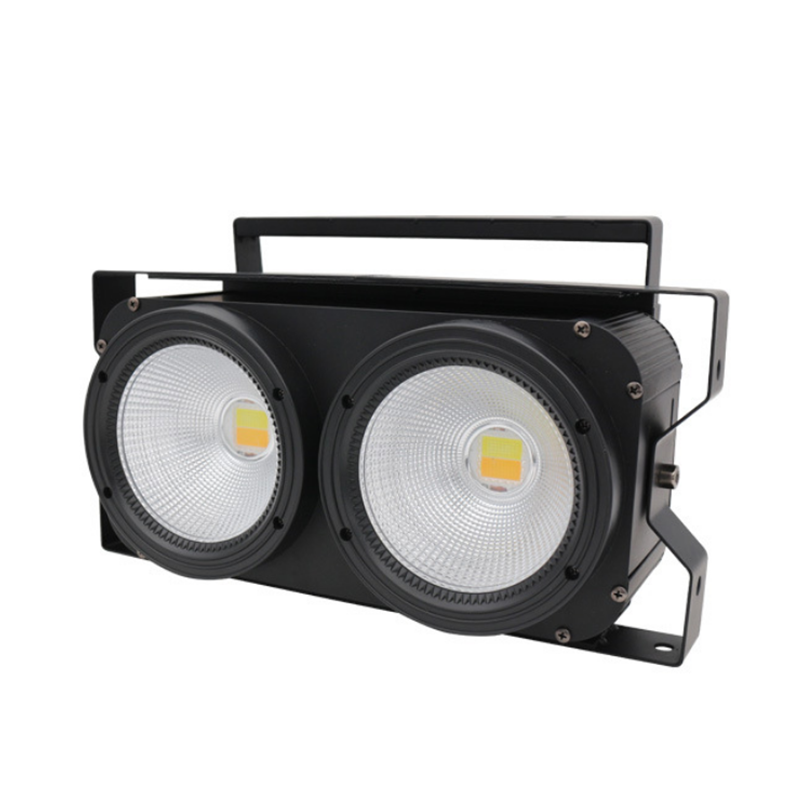 KBL2 200W 2-Eye COB Bi-color LED Audience Blinder Par Light