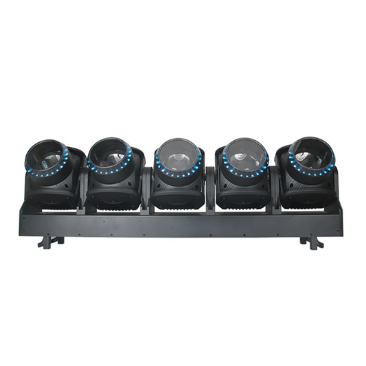 KW6 5*120W  Tornado LED 5-Head Focusing Moving Head Strip Light