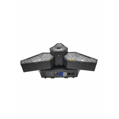 KR10 Maple Leaf Led Background Light Infinitely Rotating Retro Stage light
