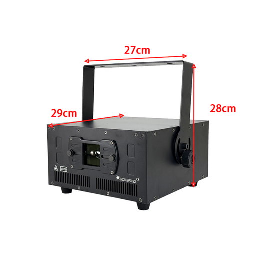 KL2 Professional 10W/5W Full-color RGB Animation Laser light with APP Control
