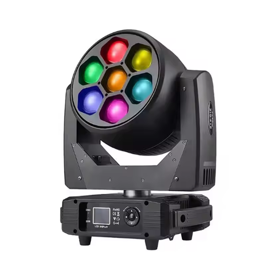 KW2 MINI7*40W LED Bee Eyes Moving Head Wash Light