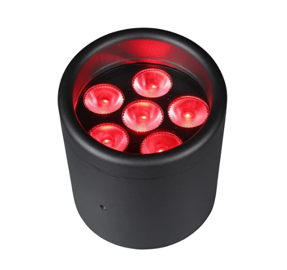 KPW6 New IP65 Rechargeable Battery 6IN1 LED Par Light Remote Control