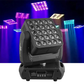 KM4 25×12W Moving Head LED Matrix Light Vertical Infinite Rotation