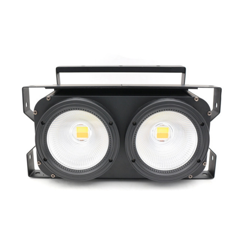 KBL2 200W 2-Eye COB Bi-color LED Audience Blinder Par Light
