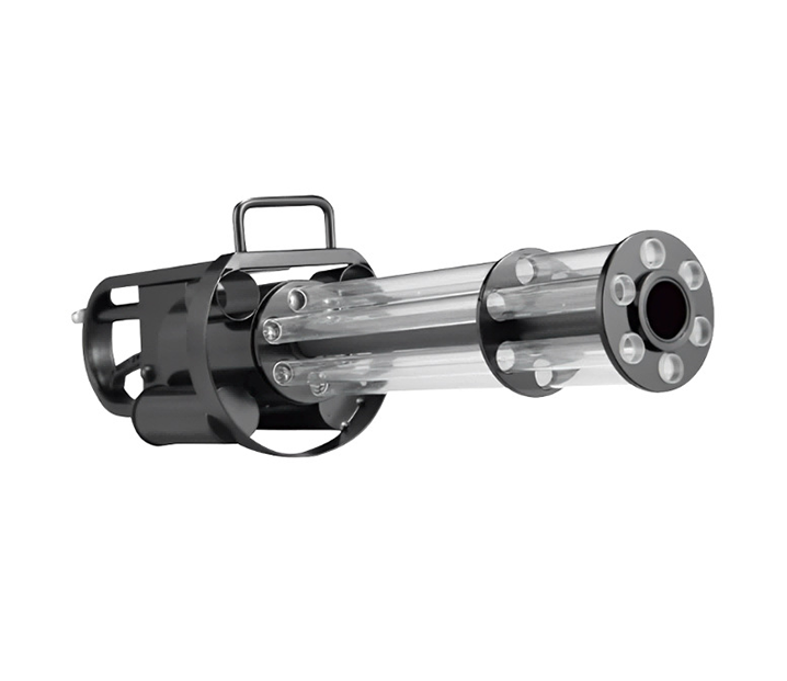 KF02 Co2 Jet Machine Handheld Gatling Led RGB CO2 GUN