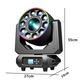 KW4 10×20W Donut Bee Eyes Moving Head Wash with Auxiliary Light