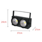 KBL2 200W 2-Eye COB Bi-color LED Audience Blinder Par Light