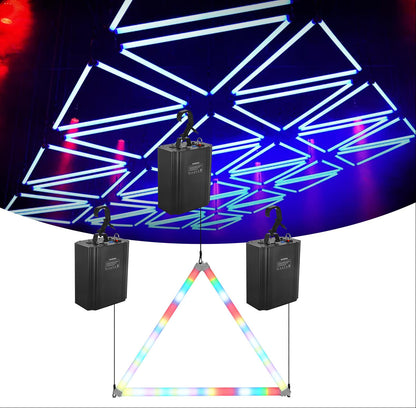 Led kinetic light 1-meter led 360 tube