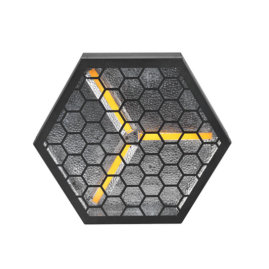KR2 LED hexagonal Benz retro stage light