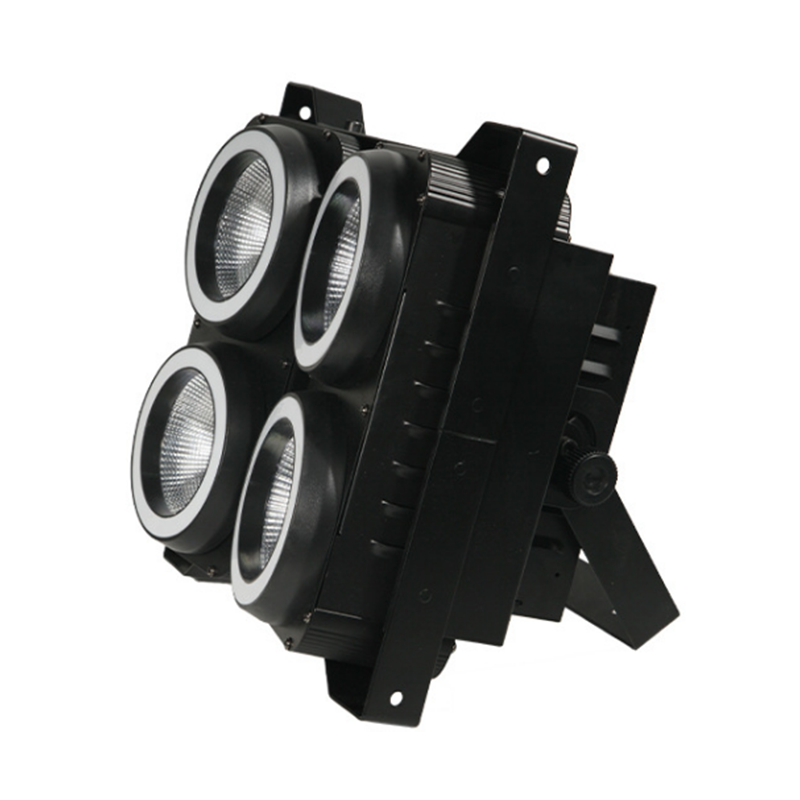 KBL2A 200W 2-Eye Bi-color COB Audience Blinder with Auxiliary Light
