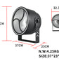KR9 300W Led Background Retro Stage Light