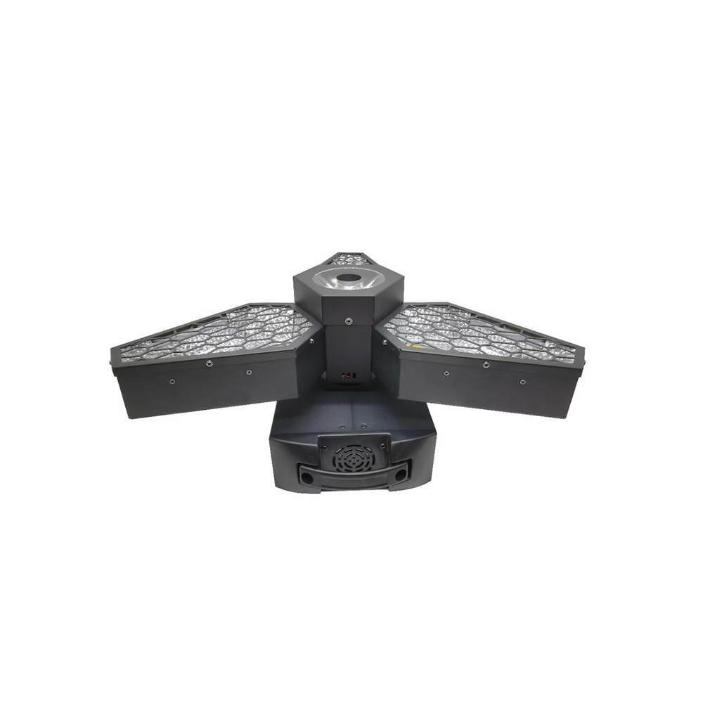 KR10 Maple Leaf Led Background Light Infinitely Rotating Retro Stage light