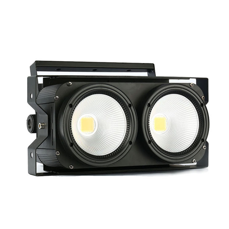 KBL2 200W 2-Eye COB Bi-color LED Audience Blinder Par Light