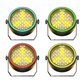 KRA1 3X30W COB Retro Stage Light  With RGB Light Strip