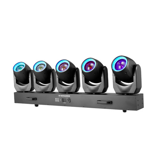 KW6A 5*80W Tornado Beam Light High-Power Led Moving Head