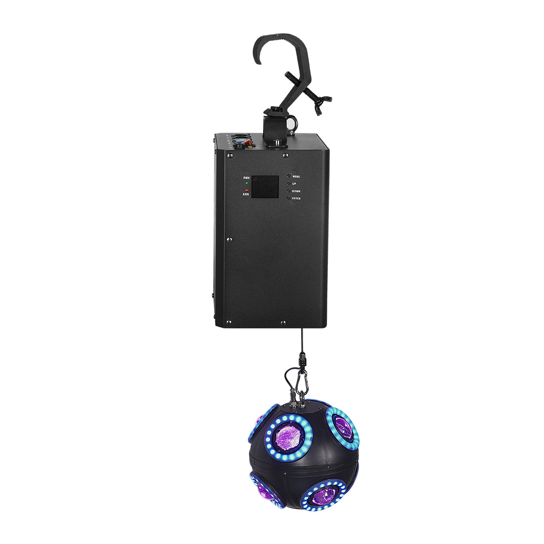 KL3 Led kinetic football lifting winch system lighting