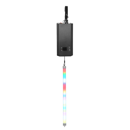 Led kinetic light 1-meter led 360 tube