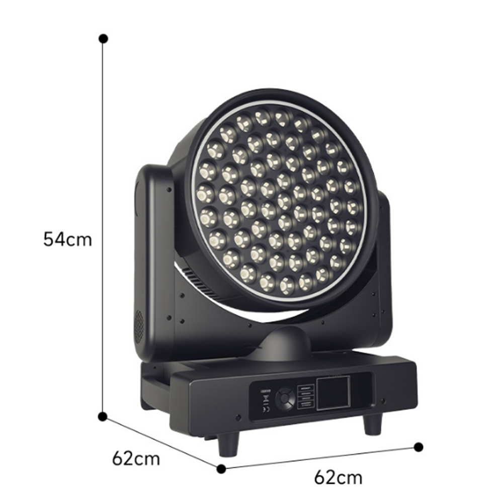 KW12 61×40W Wasp Focusing Moving Head Zoom Wash Light