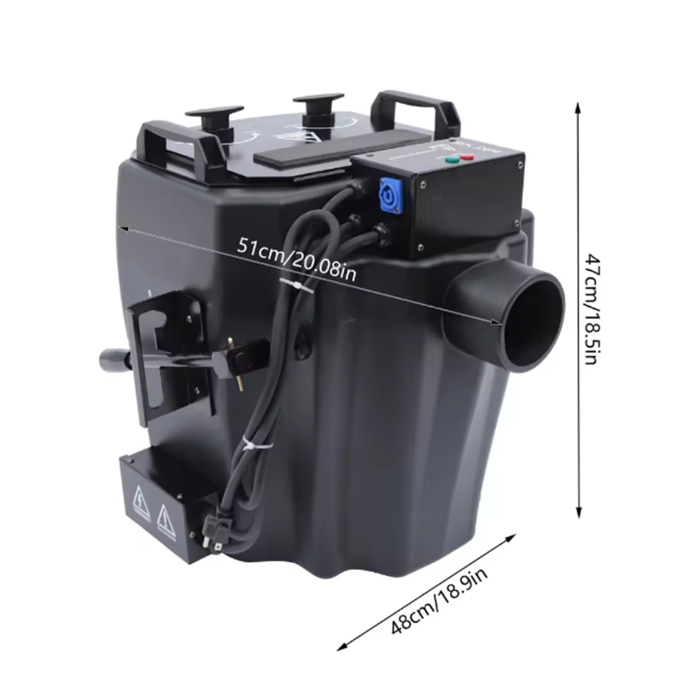KF01 3500W/6000W Low Fog Dry ice fog Machine