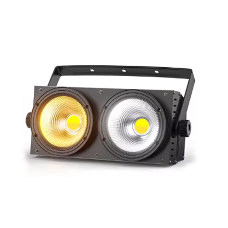KBL2 200W 2-Eye COB Bi-color LED Audience Blinder Par Light