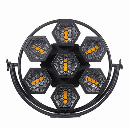 KR6 Mini Single Ring 7 Pieces Retro Stage Light