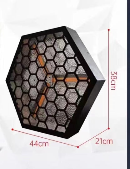 KR2 LED hexagonal Benz retro stage light