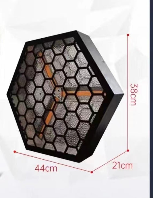 KR2 LED hexagonal Benz retro stage light