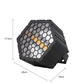 KR1 Single Tube Hexagonal 100W Splicable LED Retro Stage Light
