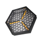 KR2 Big-size 250W LED Hexagonal Combinable Benz Retro Stage Light