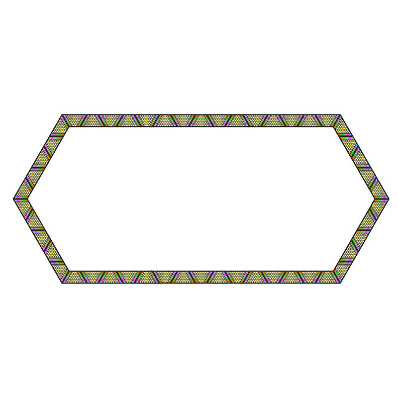 KR4 5×60W LED RGB Strobe Wall Washer Retro stage light