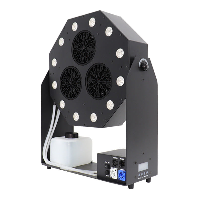 120W 12-LED RGBW 4IN1 Storm LED Bubble Machine