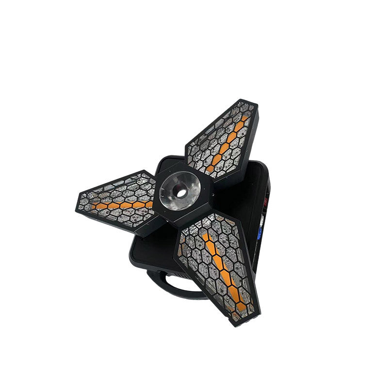 KR10 250W RGB 3-IN-1 Maple Leaf Led Infinitely Rotating Retro Stage light